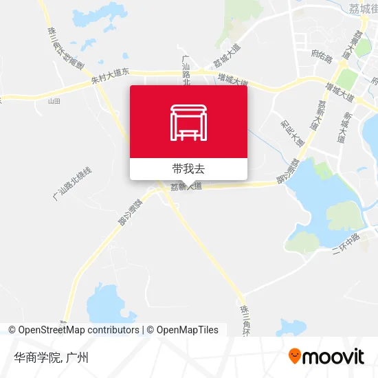 华商学院地图
