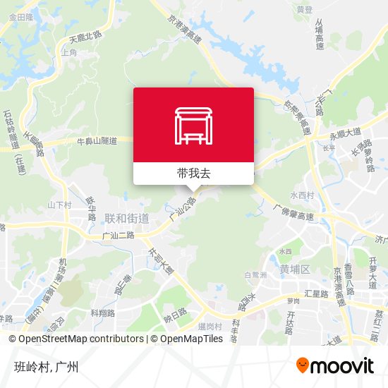 班岭村地图