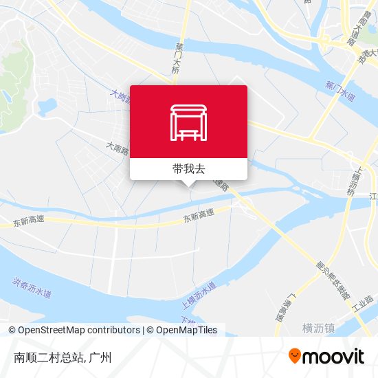 南顺二村总站地图