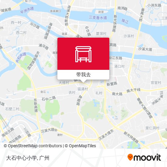 大石中心小学地图