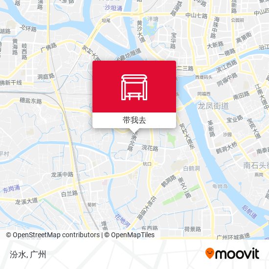 汾水地图