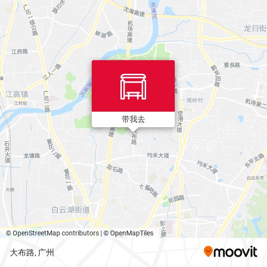 大布路地图