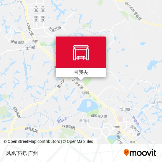 凤凰下街地图