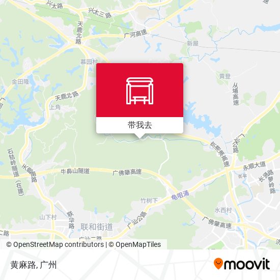 黄麻路地图