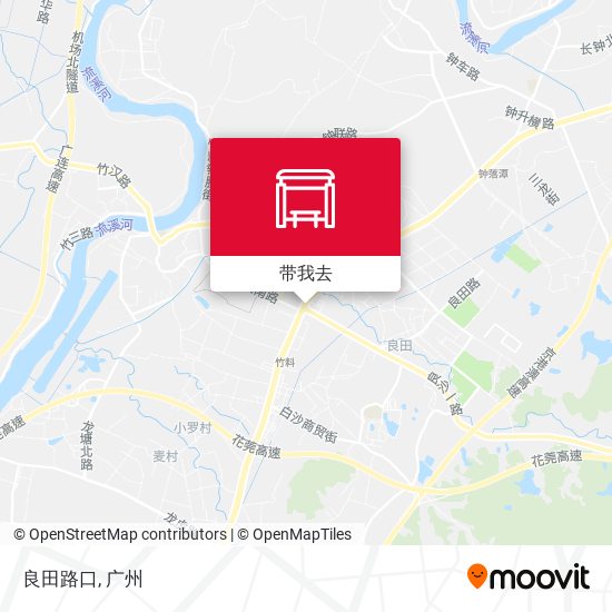 良田路口地图