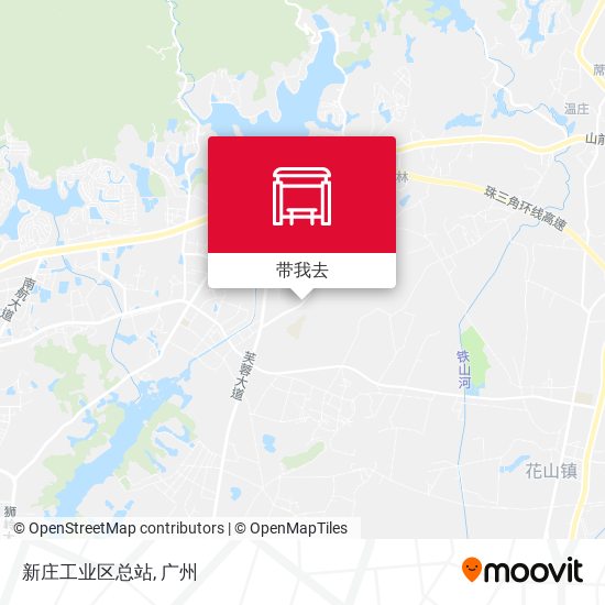 新庄工业区总站地图