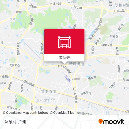 沐陂村地图