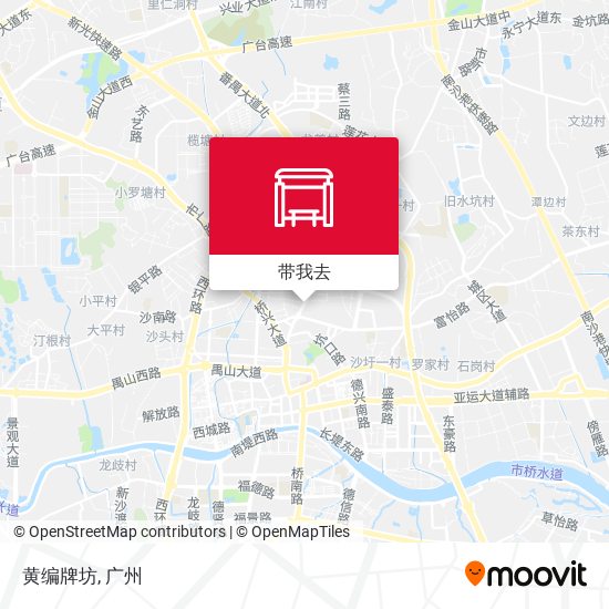 黄编牌坊地图