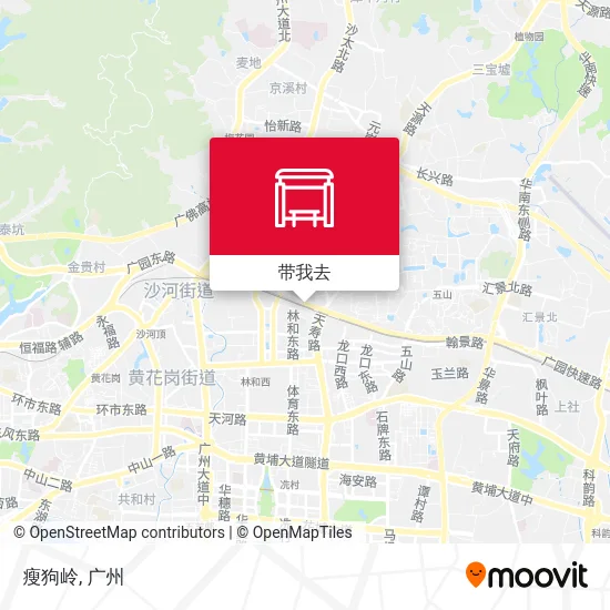 瘦狗岭地图