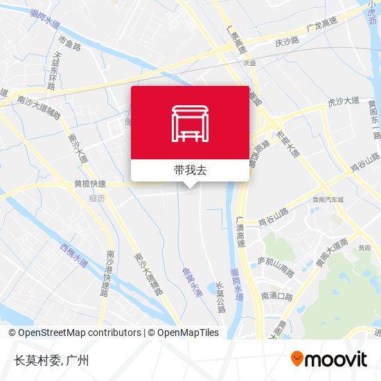 长莫村委地图