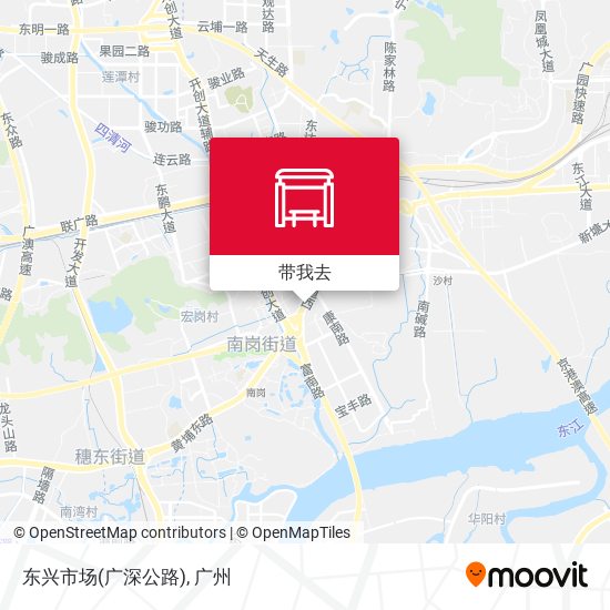 东兴市场(广深公路)地图