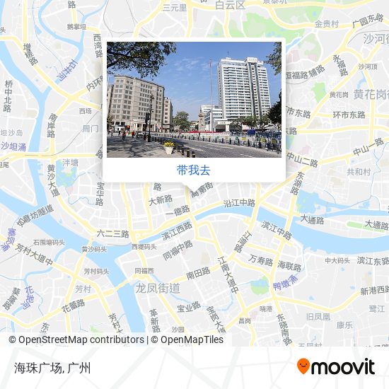 海珠广场地图