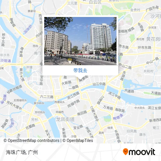 海珠广场地图