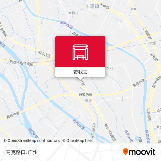 马克路口地图