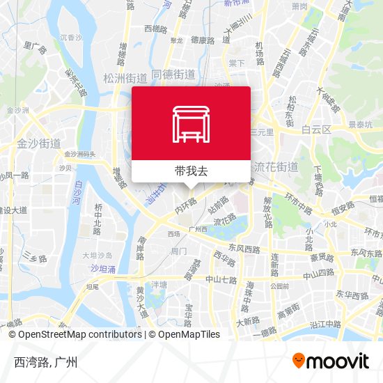 西湾路地图