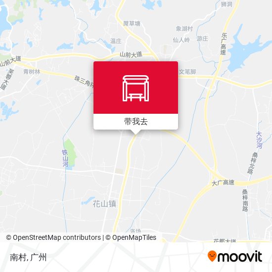 南村地图
