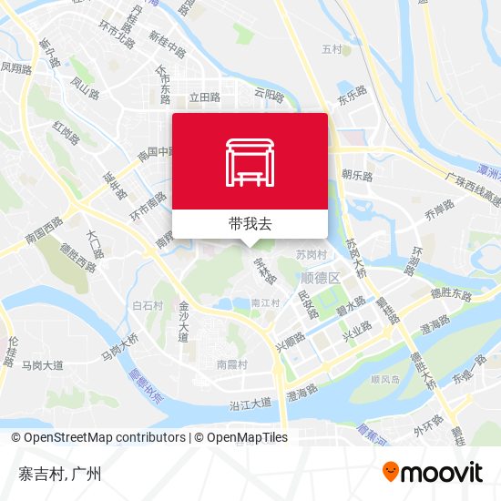 寨吉村地图