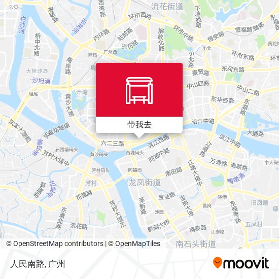 人民南路地图