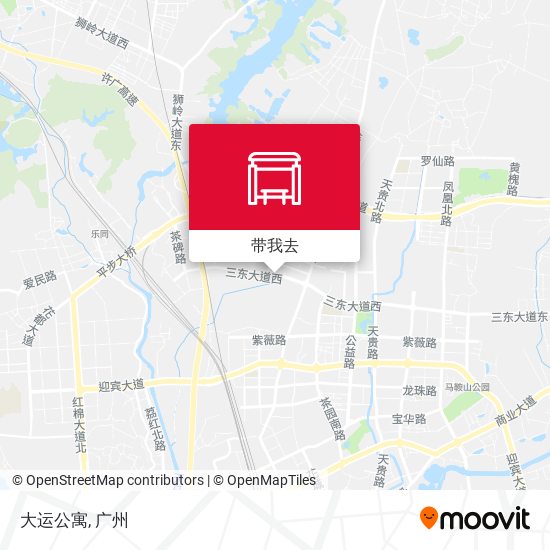 大运公寓地图