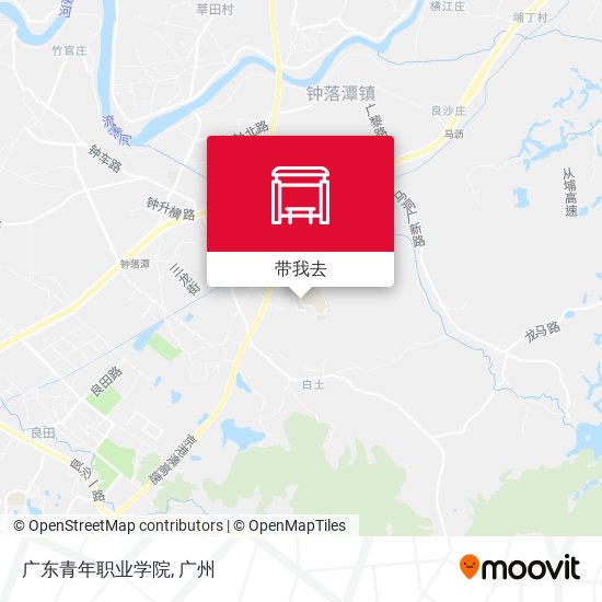 广东青年职业学院地图