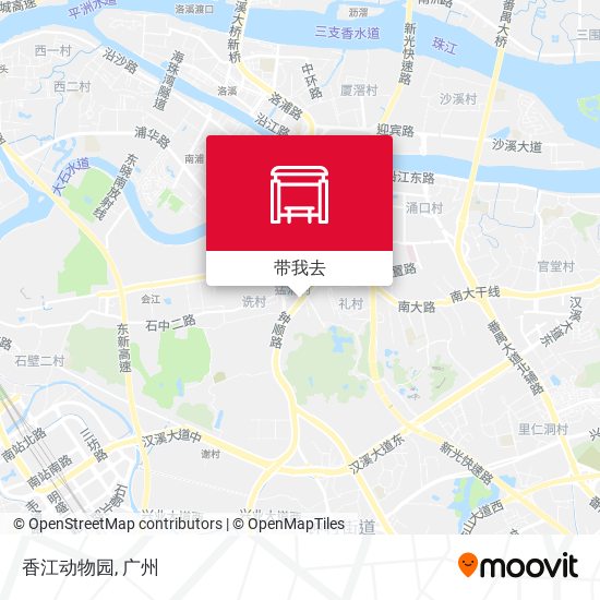 香江动物园地图