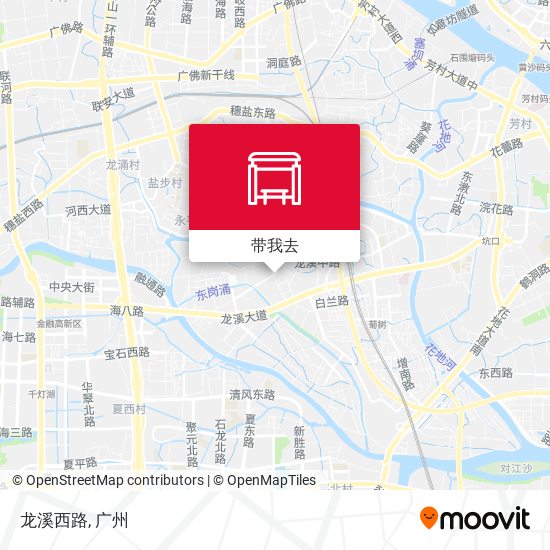 龙溪西路地图
