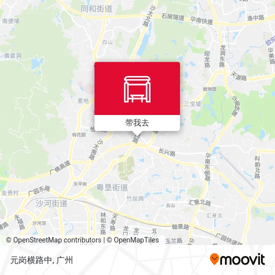 元岗横路中地图