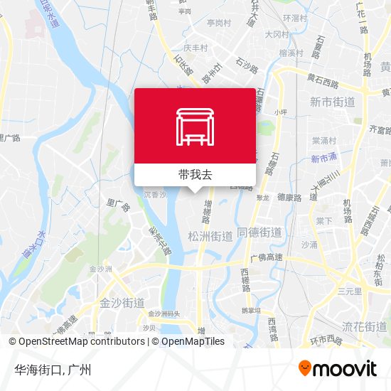 华海街口地图