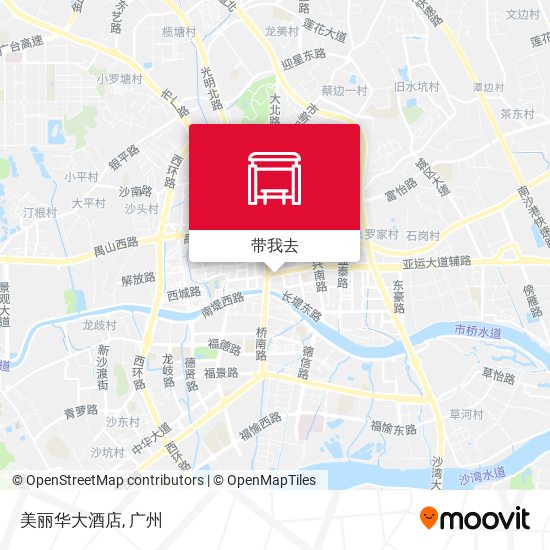 美丽华大酒店地图