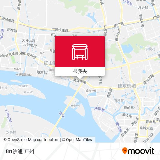 Brt沙浦地图