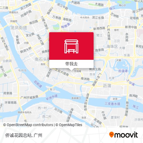 侨诚花园总站地图