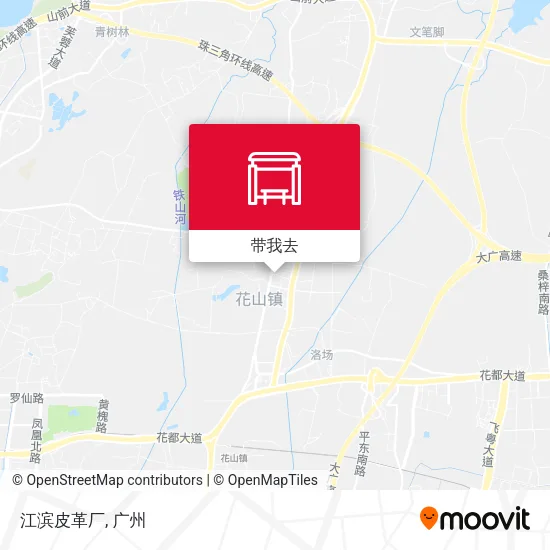 江滨皮革厂地图