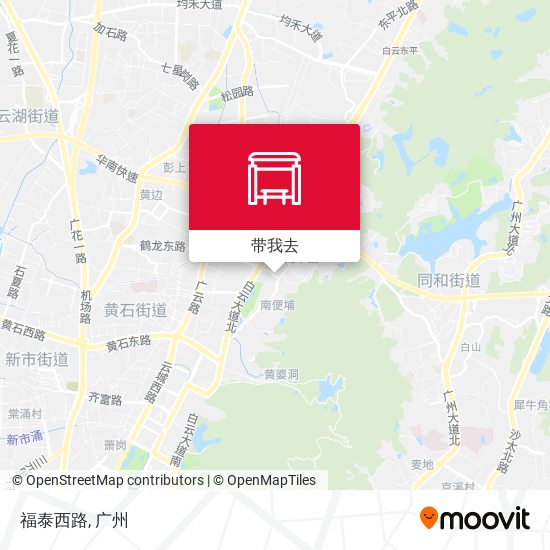 福泰西路地图