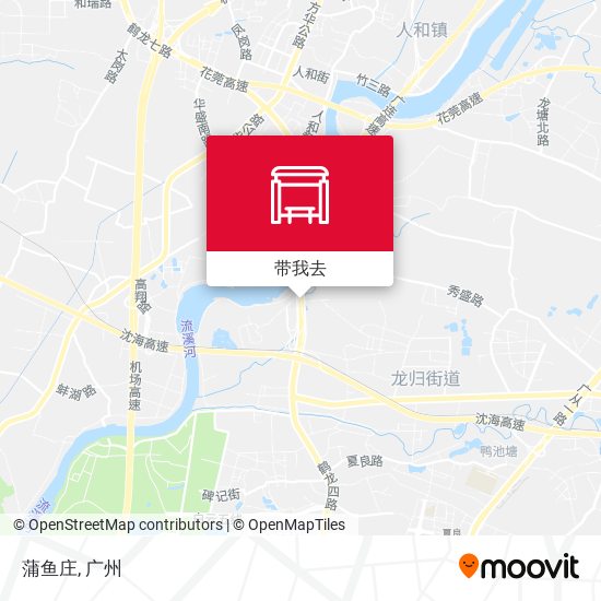 蒲鱼庄地图