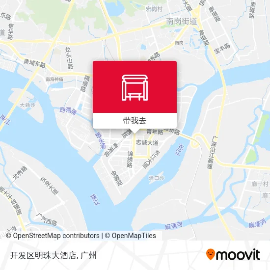 开发区明珠大酒店地图