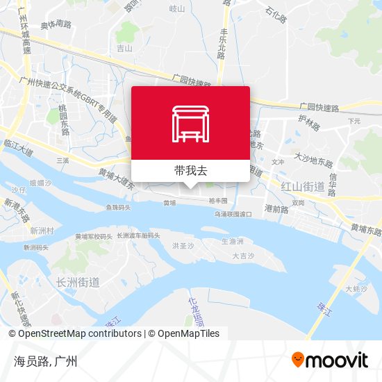 海员路地图
