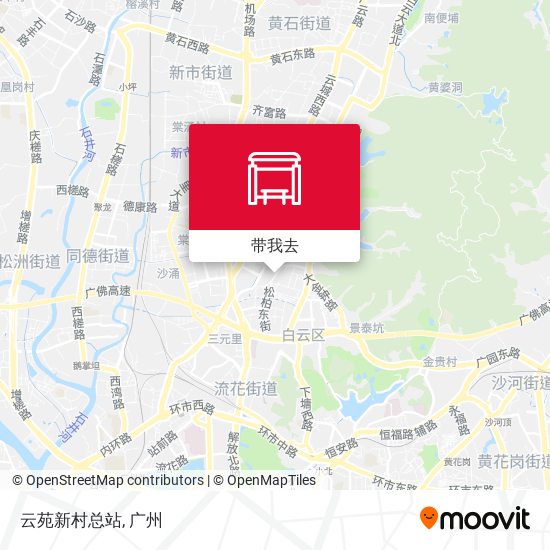 云苑新村总站地图