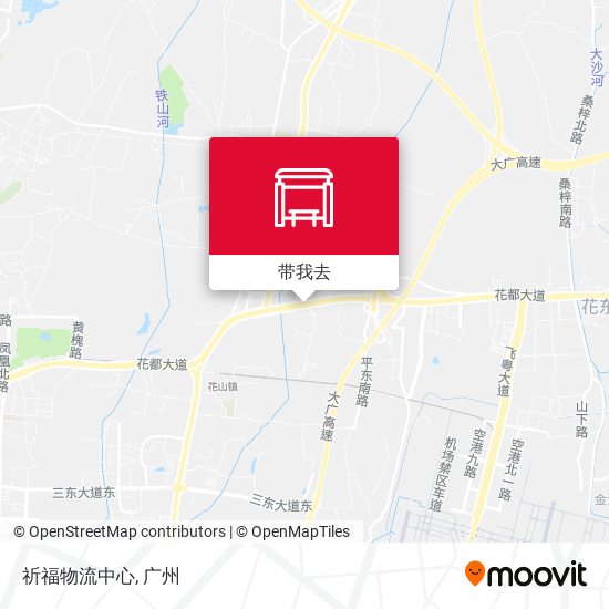 祈福物流中心地图