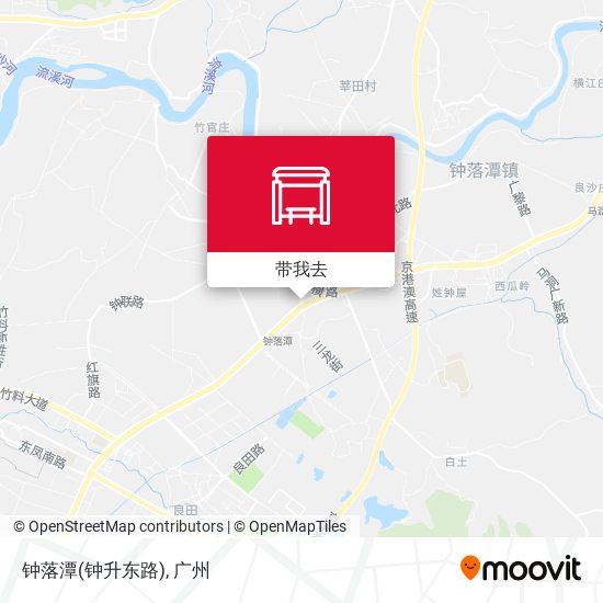钟落潭(钟升东路)地图