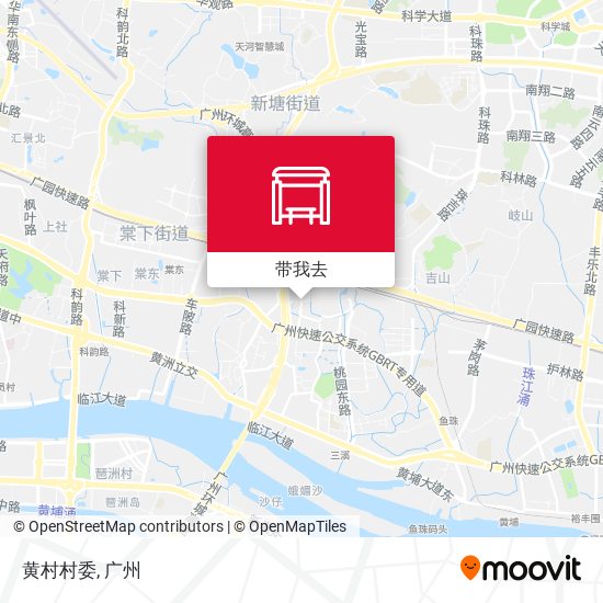 黄村村委地图