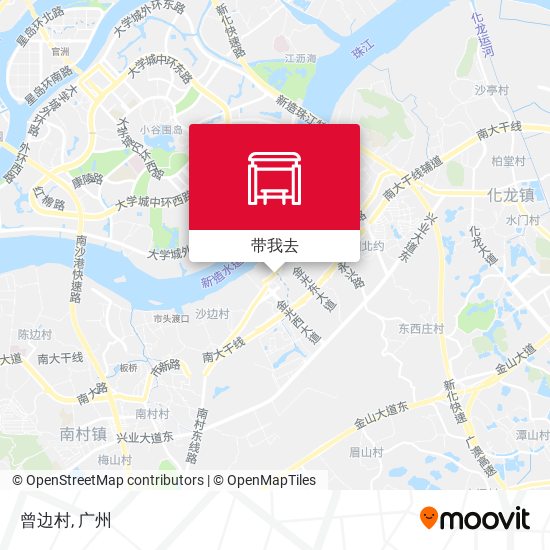 曾边村地图
