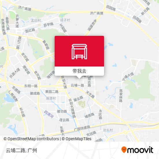云埔二路地图