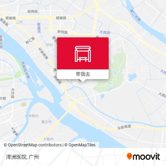 潭洲医院地图