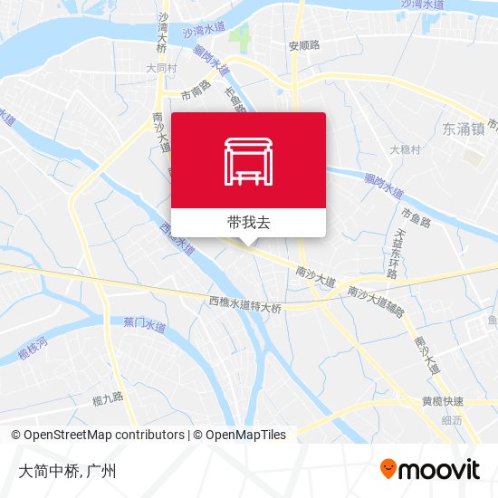 大简中桥地图