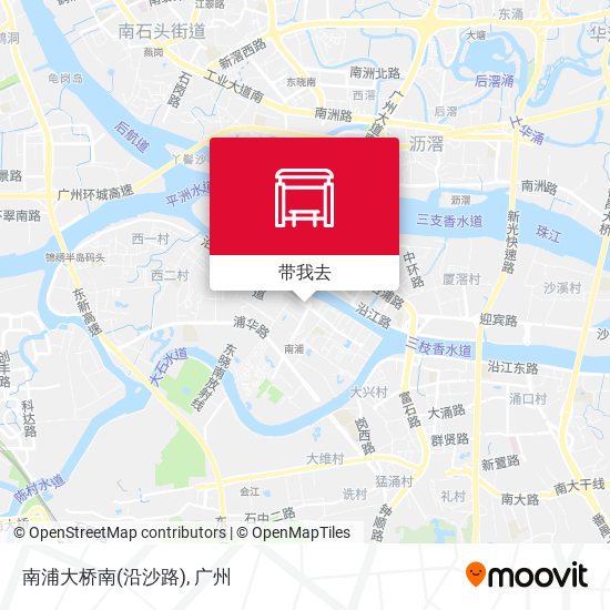 南浦大桥南(沿沙路)地图