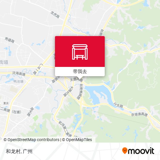 和龙村地图