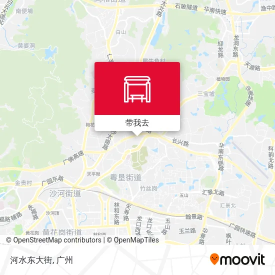 河水东大街地图