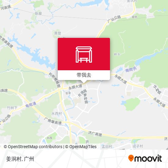 姜洞村地图
