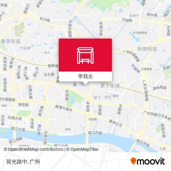 荷光路中地图