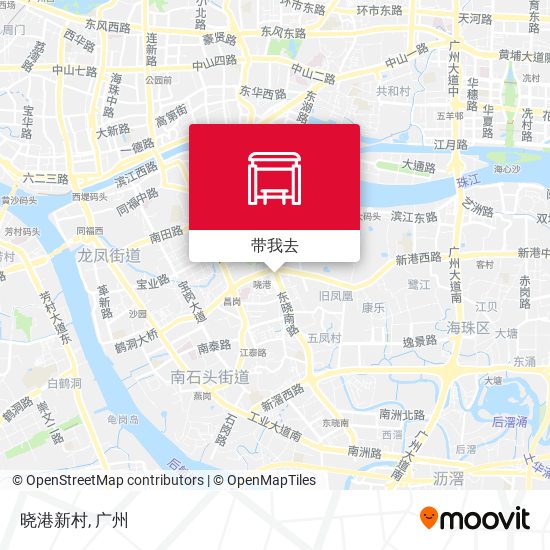 晓港新村地图